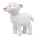 Bahbah the Lamb Organic Natural Rubber Teether, Rattle & Bath Toy
