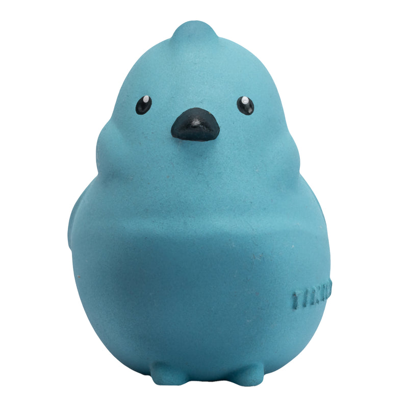 Bird Natural Rubber Teether, Rattle & Bath Toy