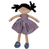 Leota Black Hair with Purple Dress