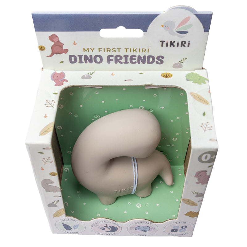 Brachi Natural Rubber Teether, Rattle and Bath Toy