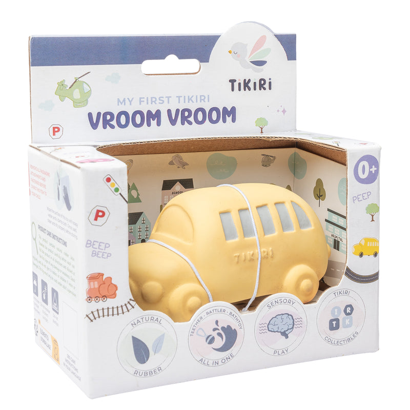 Bus Teether, Rattle & Bath Toy