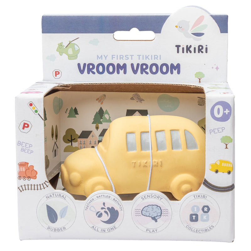 Bus Teether, Rattle & Bath Toy