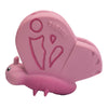 Butterfly Natural Rubber Teether, Rattle & Bath Toy