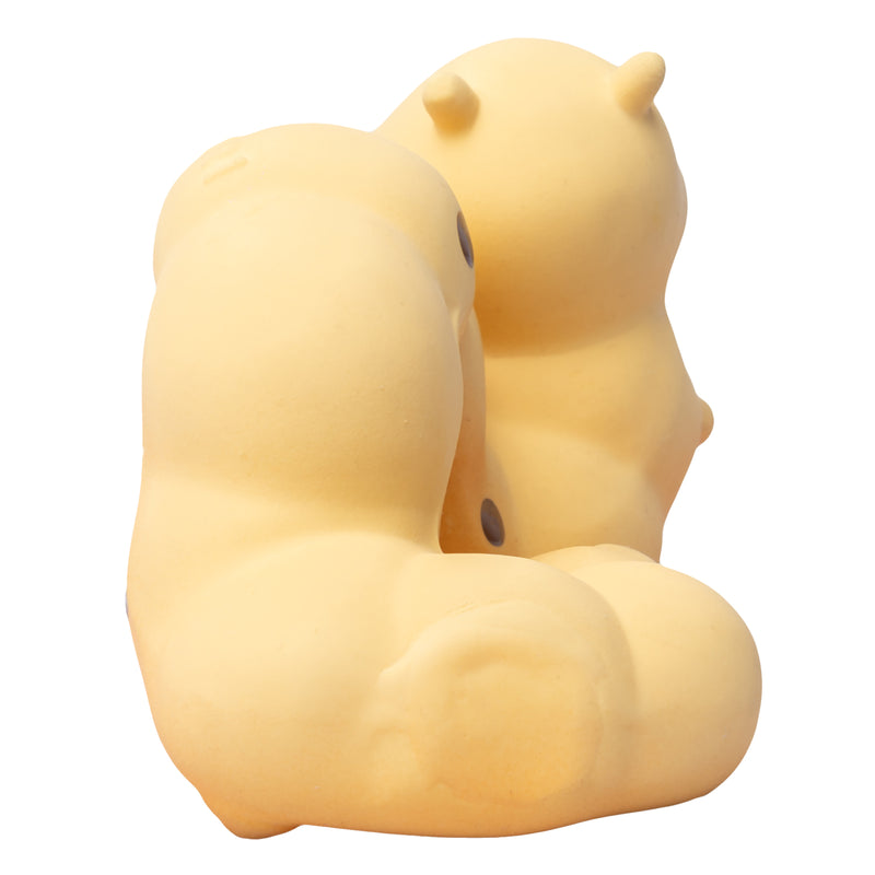 Caterpillar Natural Rubber Taeether, Rattle & Bath Toy