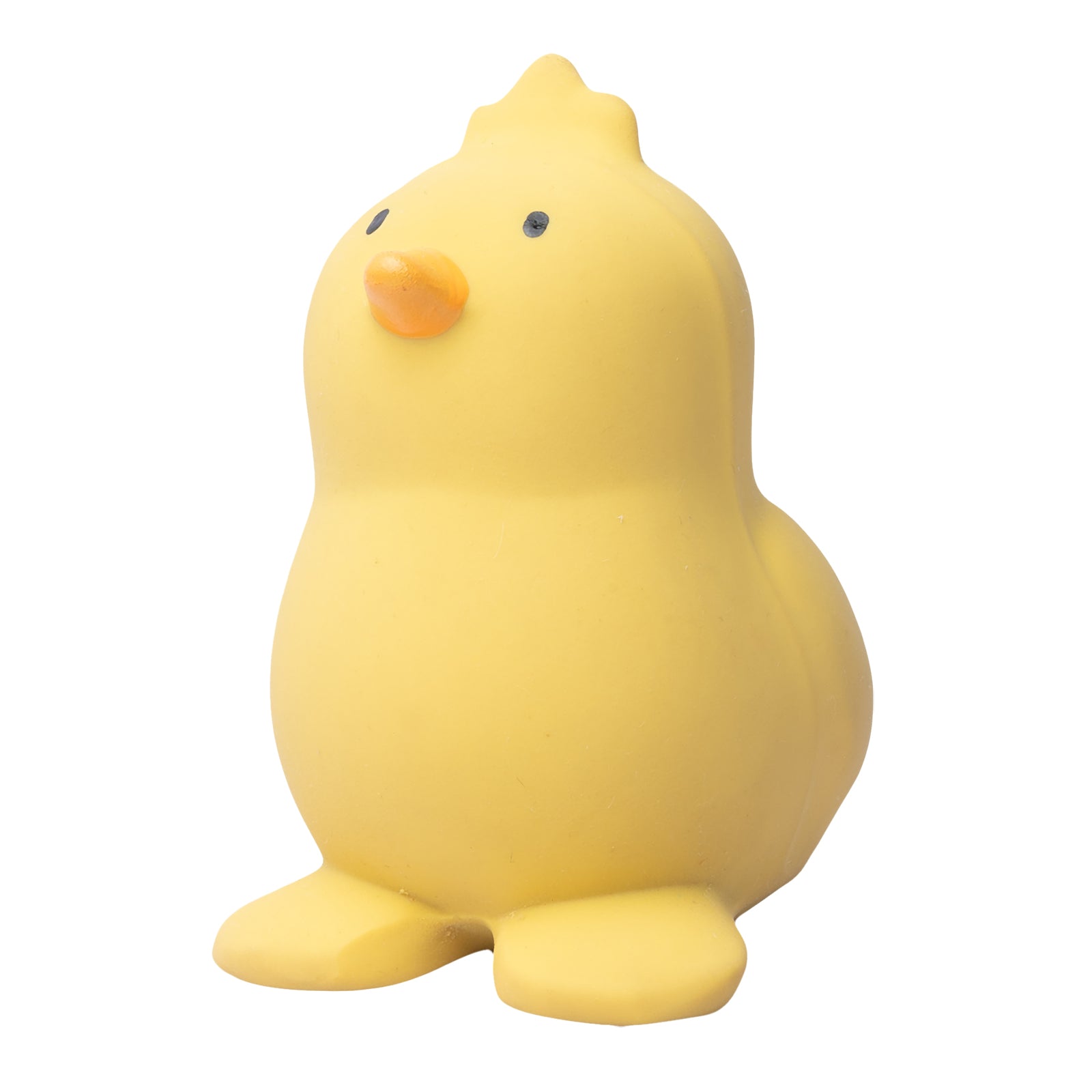 Chick Organic Natural Rubber Rattle, Teether & Bath Toy