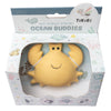 Crab Organic Natural Rubber Rattle, Teether & Bath Toy