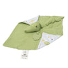 Crocodile Comforter with Rubber Teether