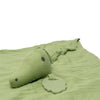 Crocodile Comforter with Rubber Teether