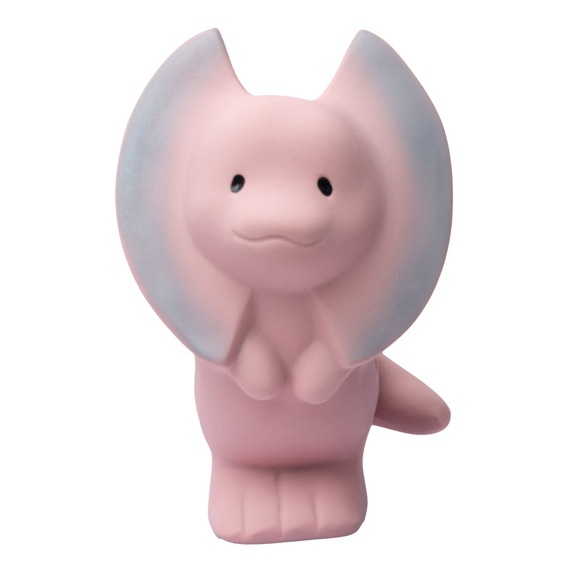 Dilo Natural Rubber Teether, Rattle, Bath Toy