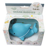 Dolphin Organic Natural Rubber Rattle, Teether & Bath Toy