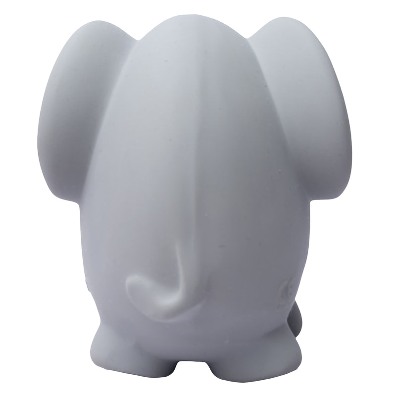 Elephant Organic Natural Rubber Rattle, Teether & Bath Toy