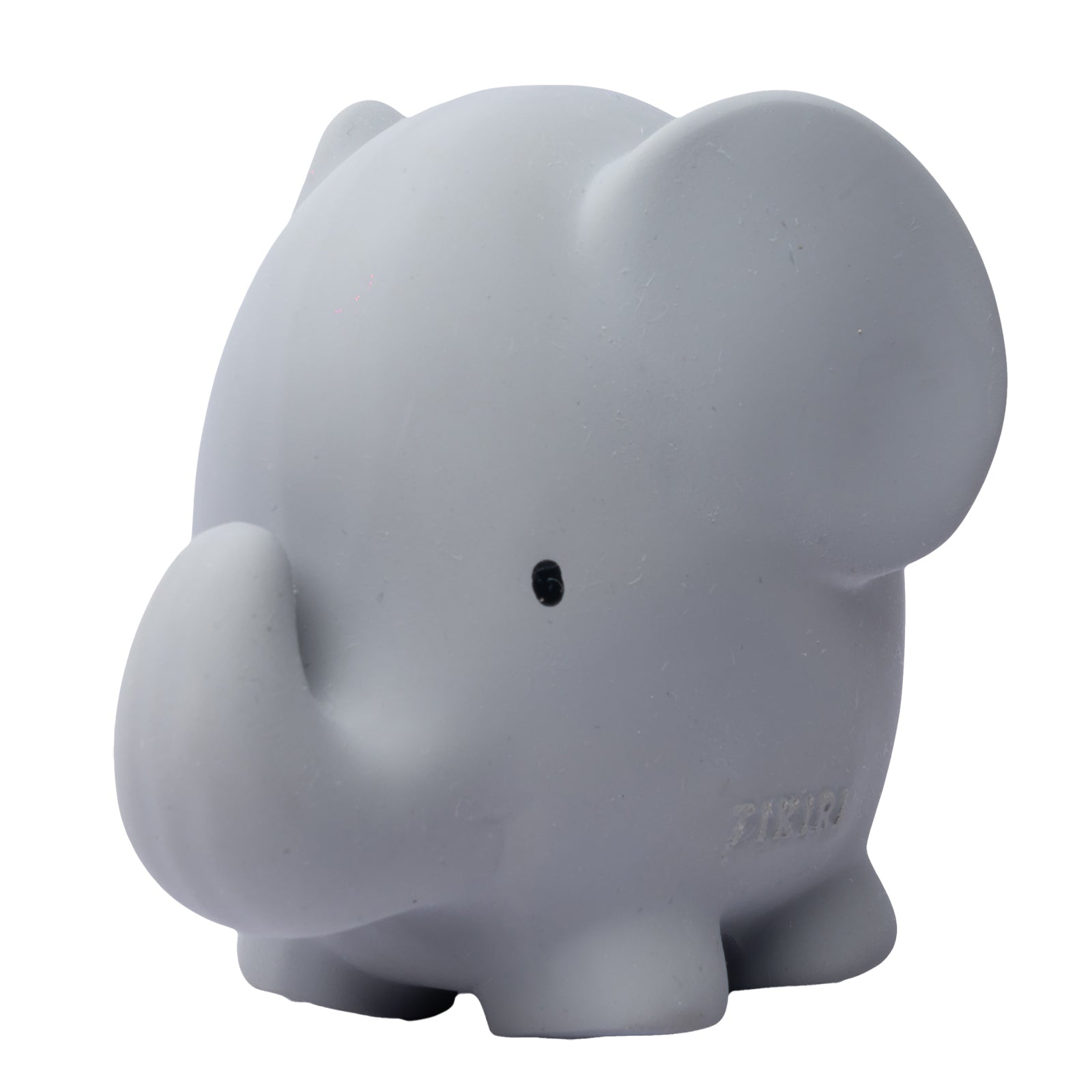 Elephant Organic Natural Rubber Rattle, Teether & Bath Toy