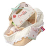 GRACE BABY SOFT DOLL WITH CARRY COT, BOTTLE & BLANKET