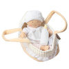GRACE BABY SOFT DOLL WITH CARRY COT, BOTTLE & BLANKET