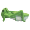 Grasshopper Natural Rubber Teether, Rattle & Bath Toy