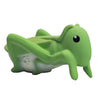 Grasshopper Natural Rubber Teether, Rattle & Bath Toy