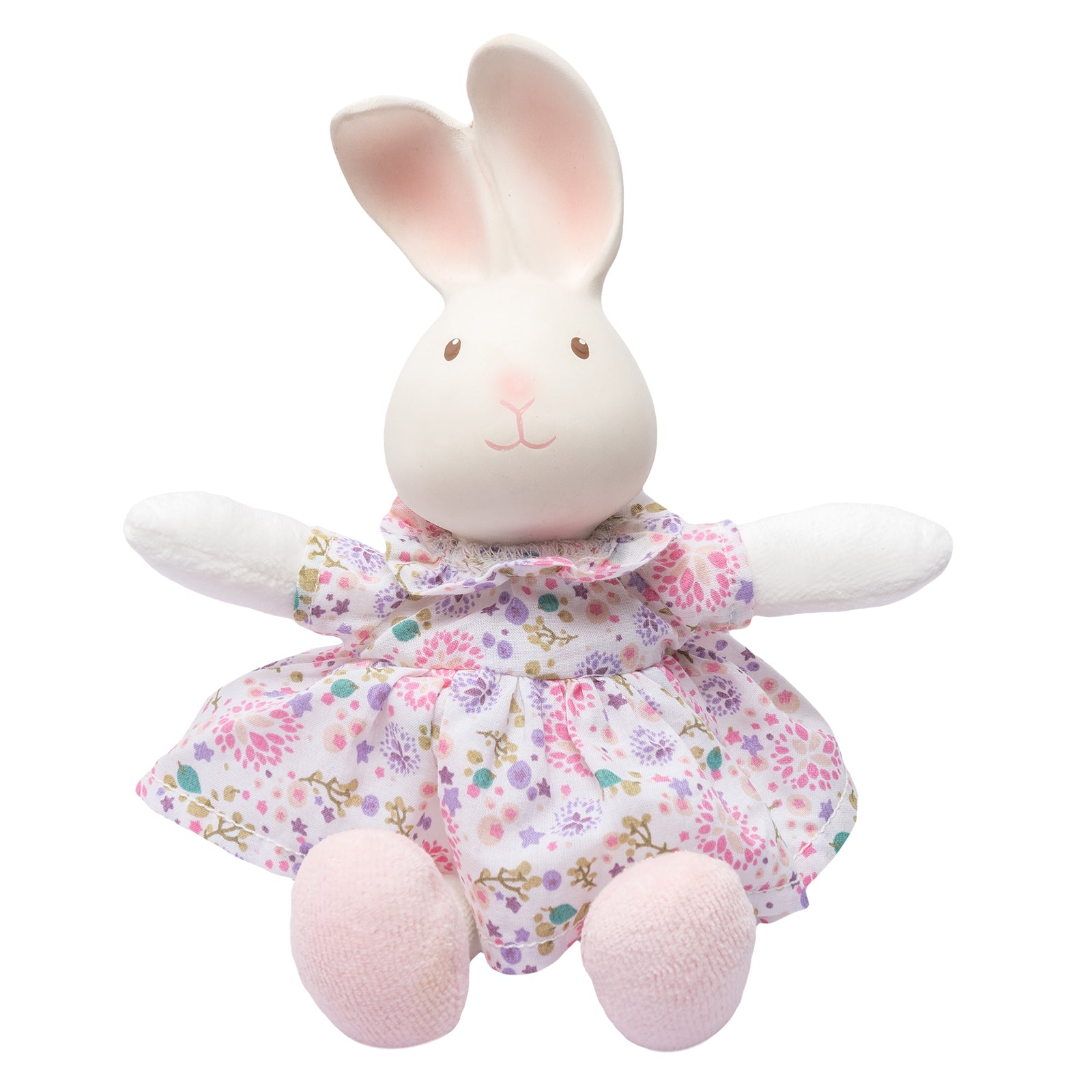 Havah  the  Bunny Mini Organic Rubber Head  Plush  Toy