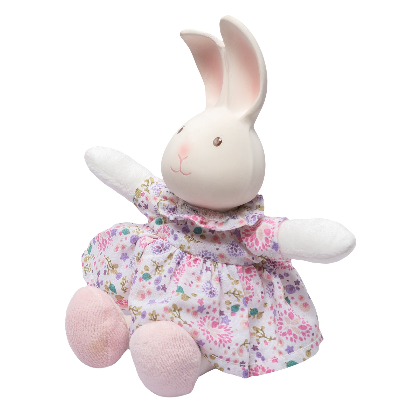 Havah  the  Bunny Mini Organic Rubber Head  Plush  Toy