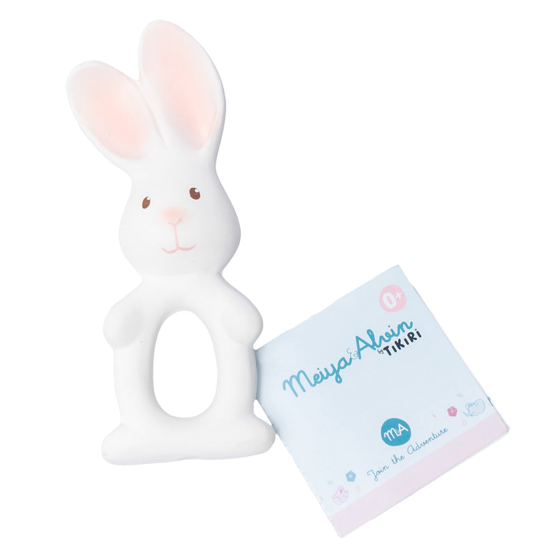 Havah the Bunny Organic Natural Rubber Teether