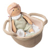 Knitted Carry Cot with Remi Baby Light Skin, Soother & Blanket