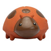 Ladybug Natural Rubber Teether, Rattle & Bath Toy
