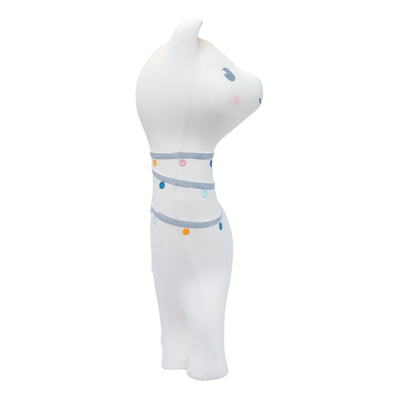 Lilith the Llama Organic Natural Rubber Rattle, Teether & Bath Toy