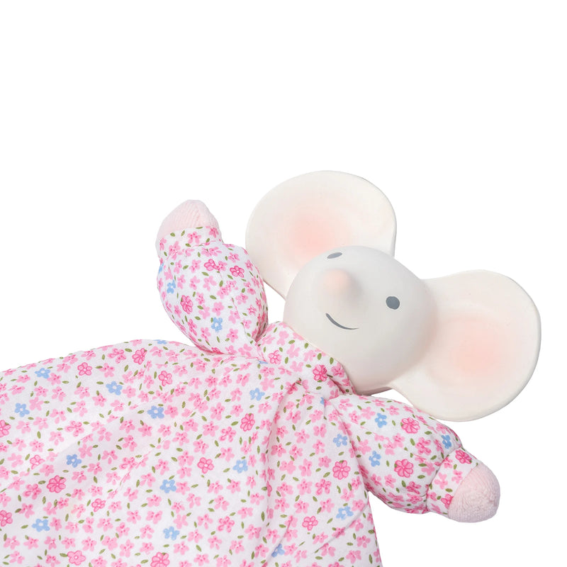 Meiya the Mouse Lovey with Organic Natural Rubber Head