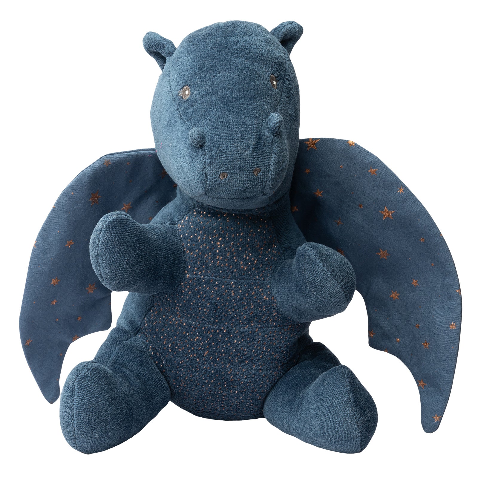 Midnight Dragon Organic Fabric Soft Plush Toy