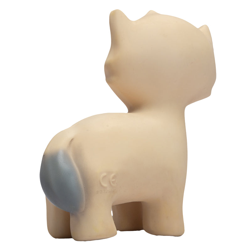 My First Arctic Fox Organic Natural Rubber Teether, Baby Rattle & Bath Toy