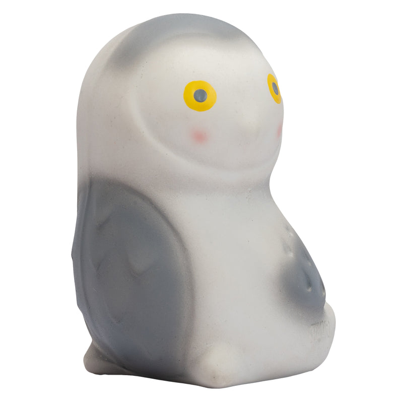 My First Arctic Snow Owl Organic Teether, Rattle & Bath Toy