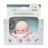 Octopus Organic Natural Rubber Rattle, Teether & Bath Toy