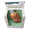 Platypus Natural Rubber Teether, Rattle & Bath Toy
