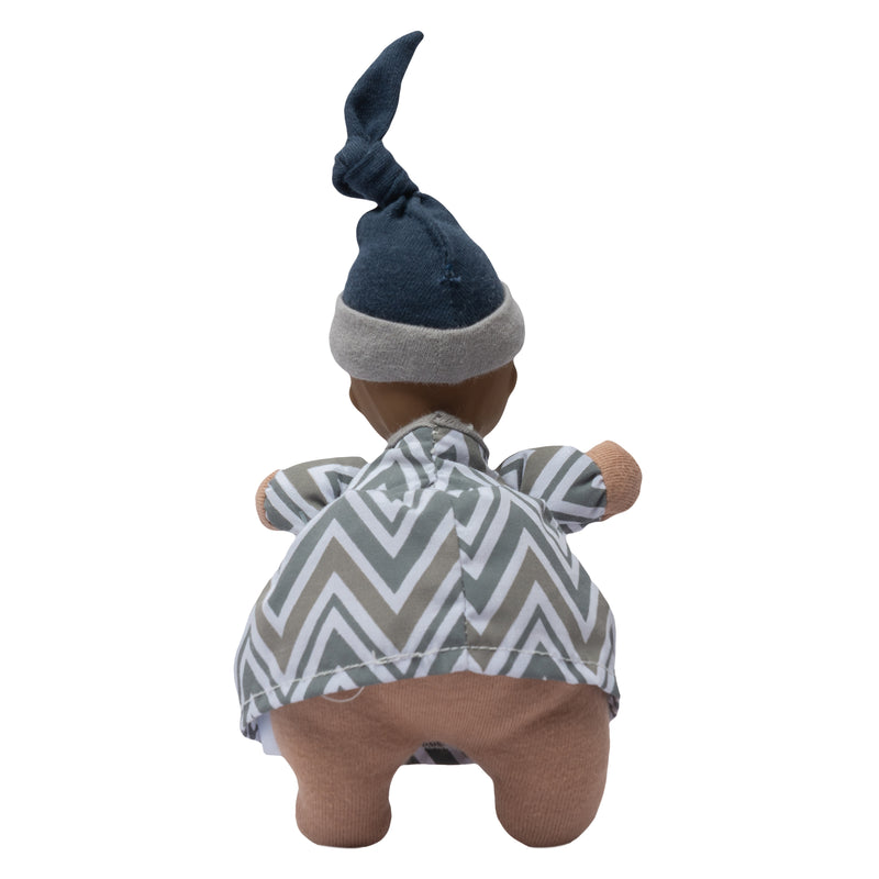 Precious Dark Skin Baby Doll with Rubber Head