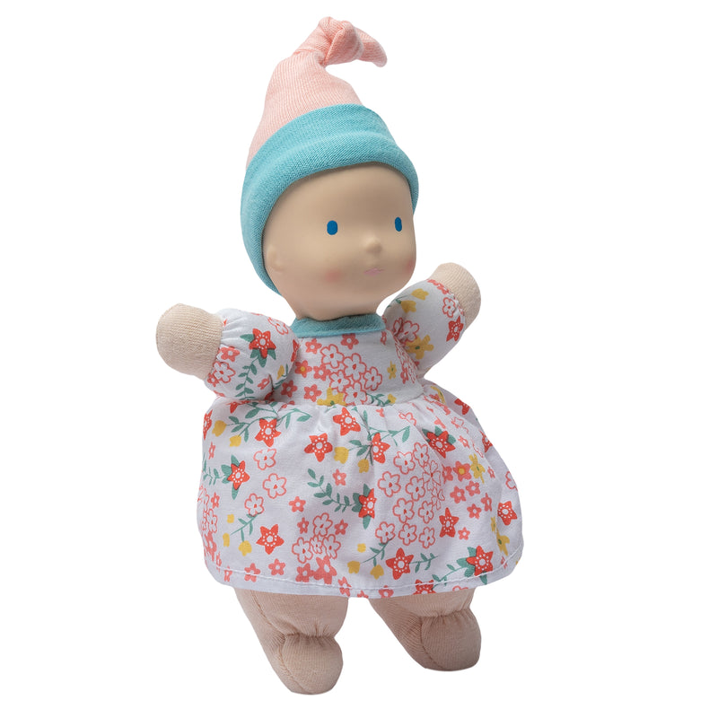 Precious Light Skin Baby Doll with Rubber Head