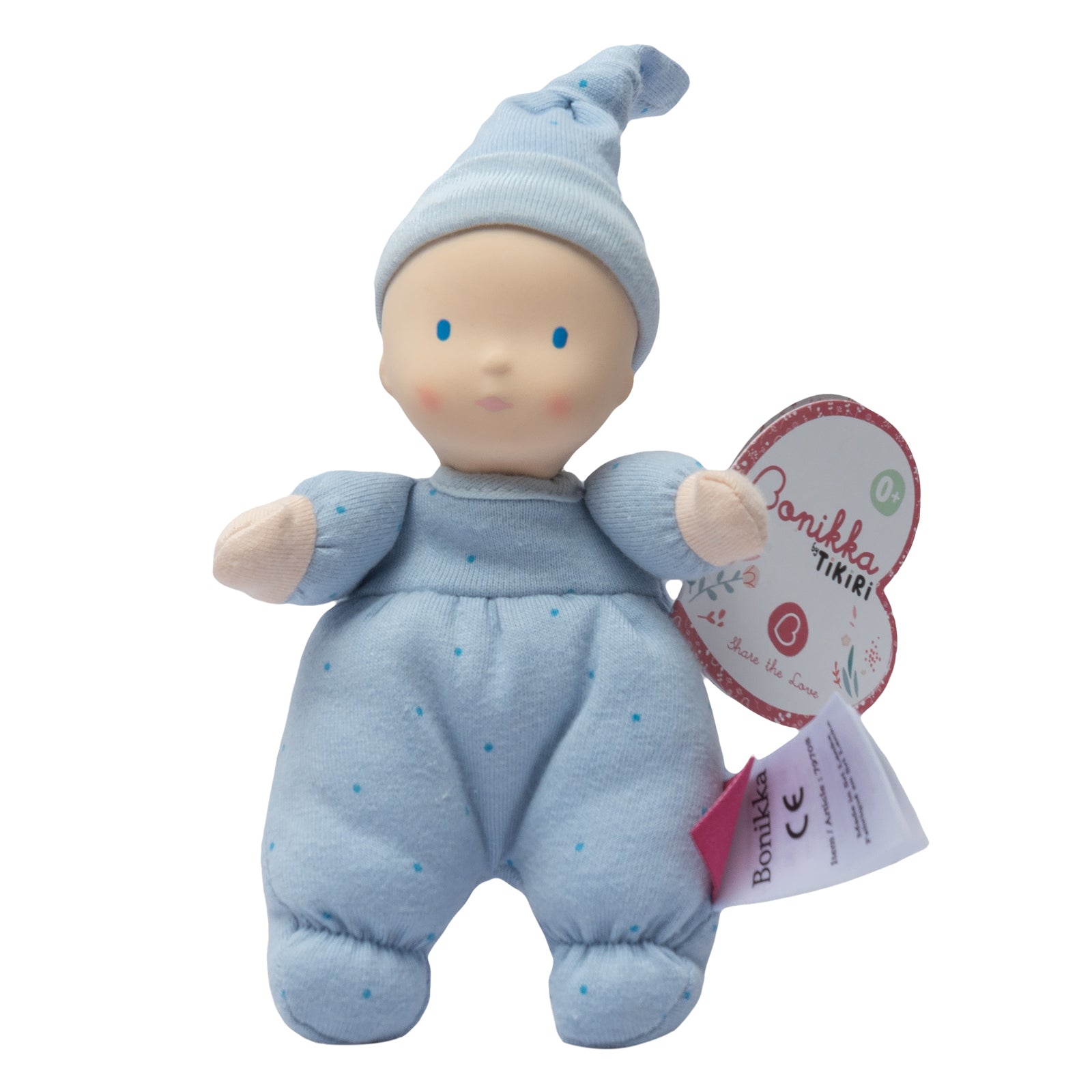 Precious Light Skin Baby Doll with Rubber Head