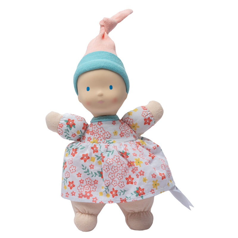 Precious Light Skin Baby Doll with Rubber Head