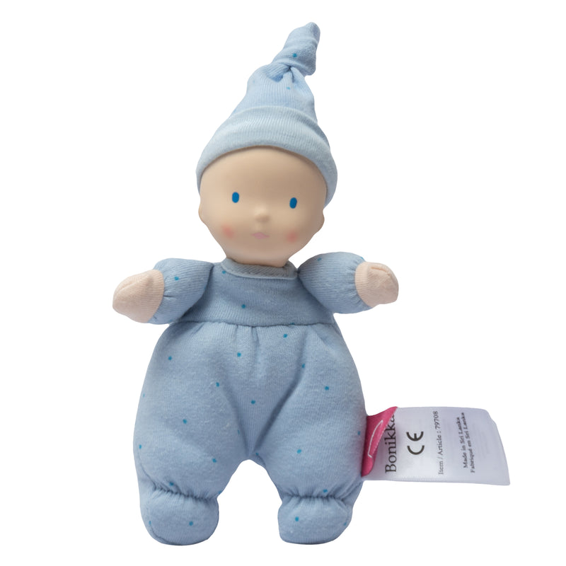 Precious Light Skin Baby Doll with Rubber Head