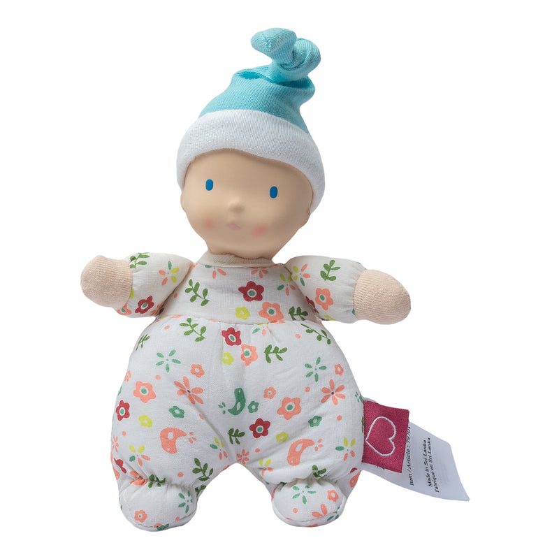 Precious Light Skin Baby Doll with Rubber Head