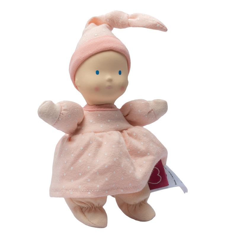 Precious Light Skin Baby Doll with Rubber Head