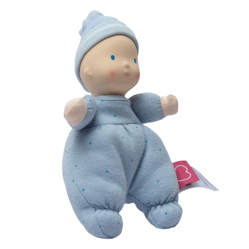 Precious Light Skin Baby Doll with Rubber Head