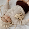 Puppy Organic Natural Rubber Rattle, Teether & Bath Toy