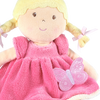 Ria - Blonde Hair with Pink & White Dress