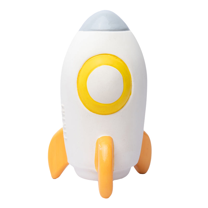Rocket Rattle Teether Rocket Teether, Rattle & Bath Toy