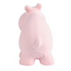 Hippo Organic Natural Rubber Rattle, Teether & Bath Toy