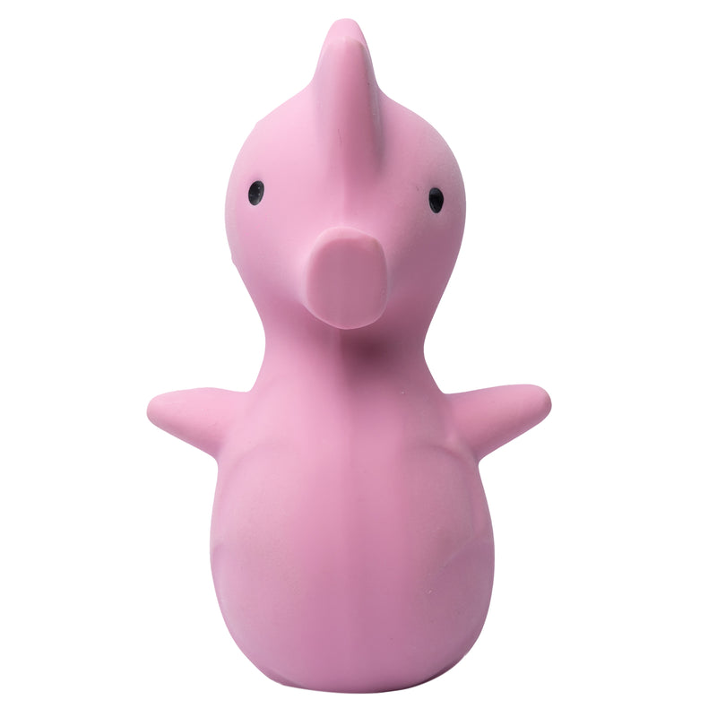 Sea Horse Organic Natural Rubber Rattle, Teether & Bath Toy