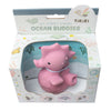 Sea Horse Organic Natural Rubber Rattle, Teether & Bath Toy