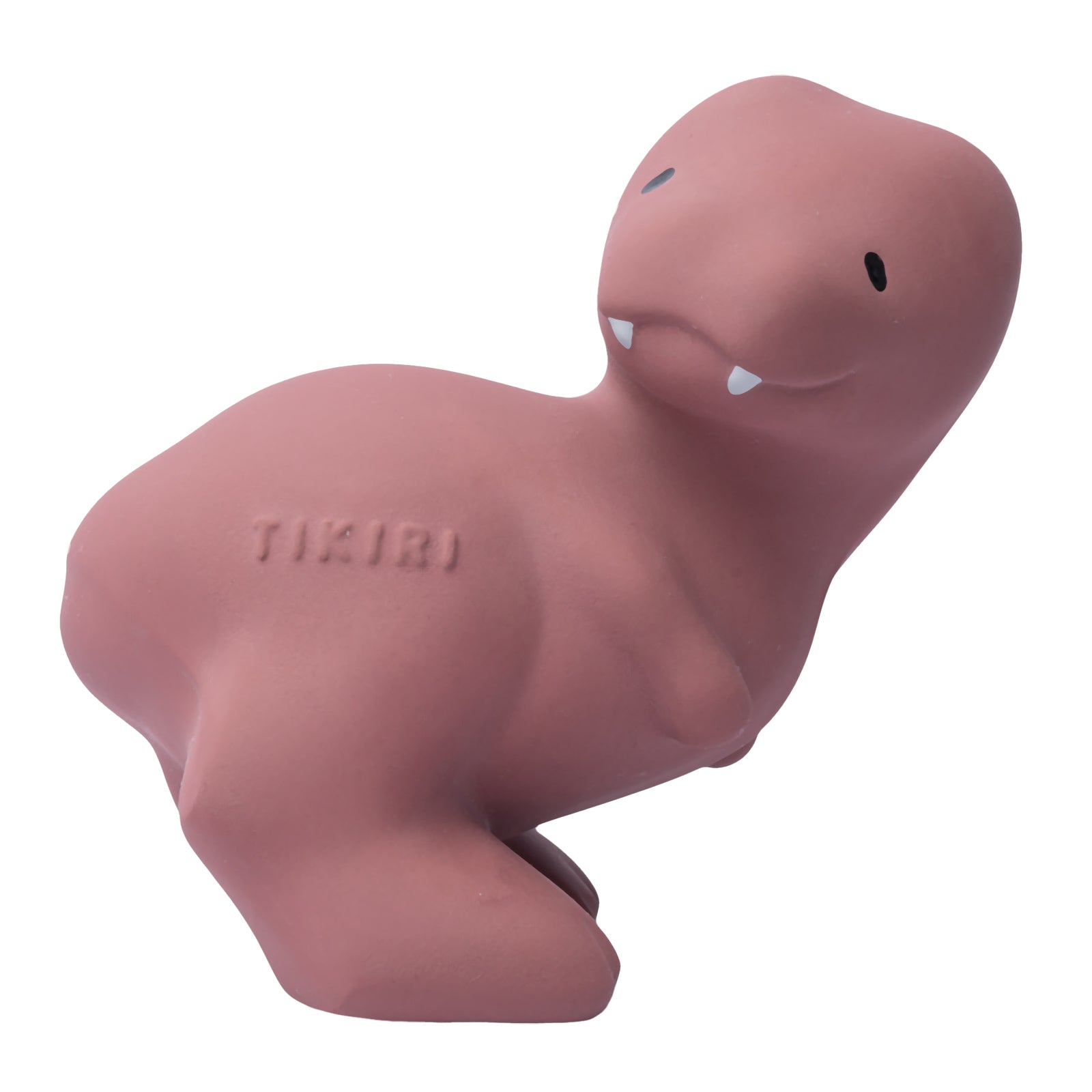 T-Rex Natural Rubber Teether, Rattle & Bath Toy