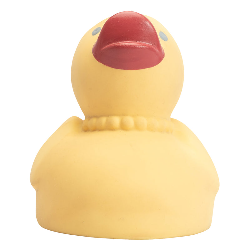 Tara the Duck - Organic Natural Rubber Teether, Rattle & Bath Toy