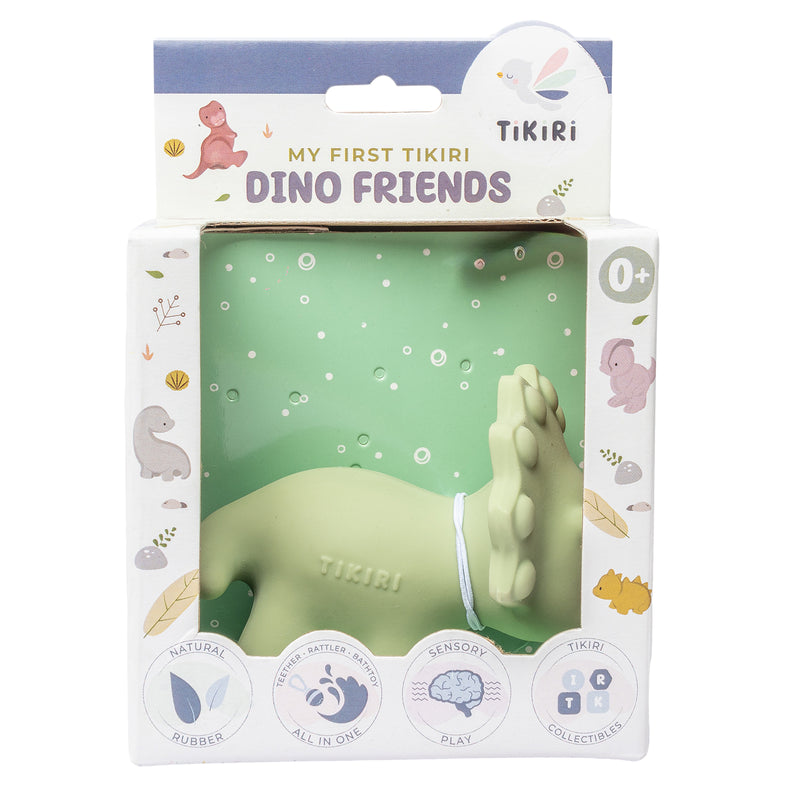 Trice Natural Rubber Teether, Rattle and Bath Toy