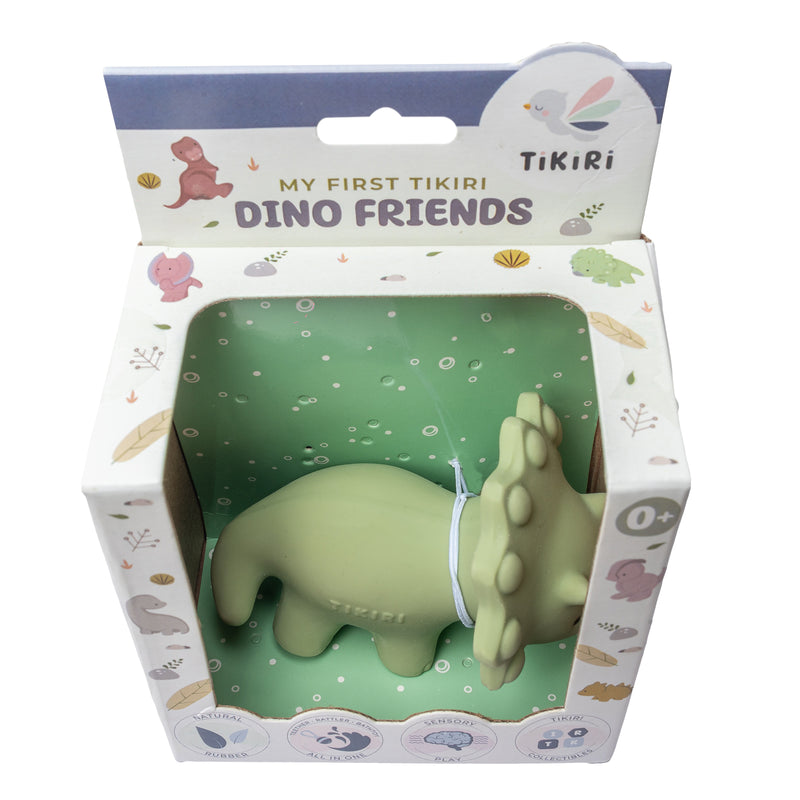 Trice Natural Rubber Teether, Rattle and Bath Toy